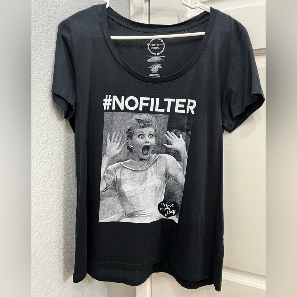 Torrid Lucille Ball “Lucy” No filter tee shirt